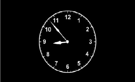 دانلود استوک ویدیو فوتیج ساعت-Clock Motion Background