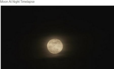 دانلود فوتیج تایم لپس حرکت ابر اطراف ماه