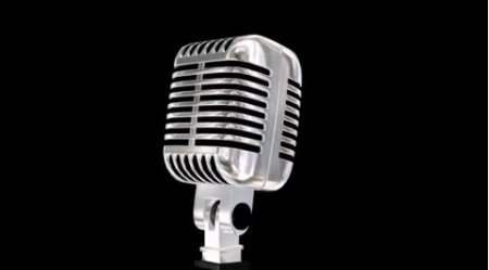 فوتیج کروماکی میکروفون