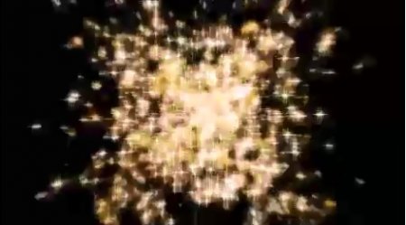 دانلود فوتیج کروماکی انفجار ستاره ها